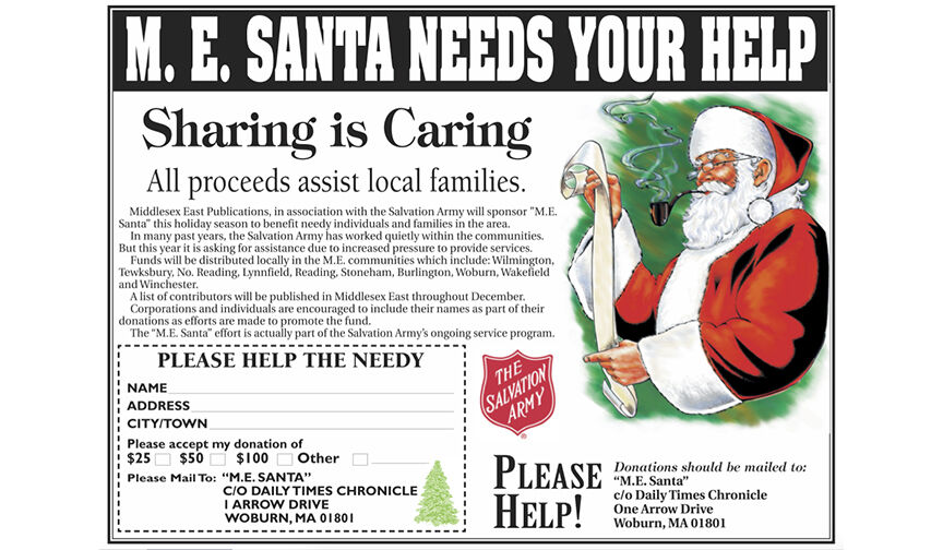 M.E. Santa launches 2022 campaign as demand for assistance skyrockets